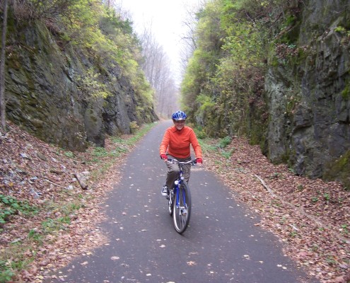 Hudson Valley bike path