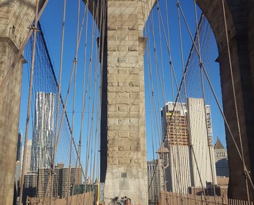 Brooklyn Bridge Bike Path