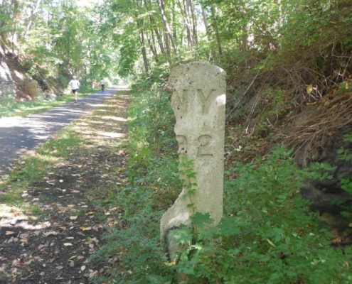 Historic mile marker