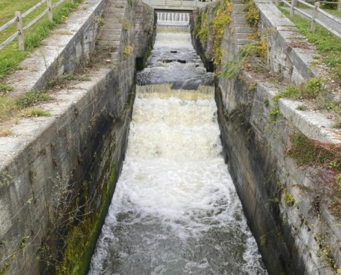 Old Erie Canal locks