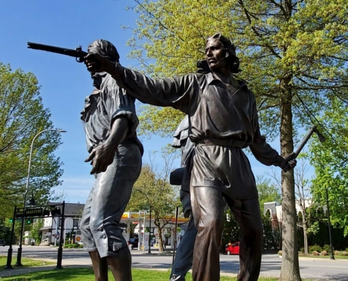 Yorktown Revolutionary War Statue